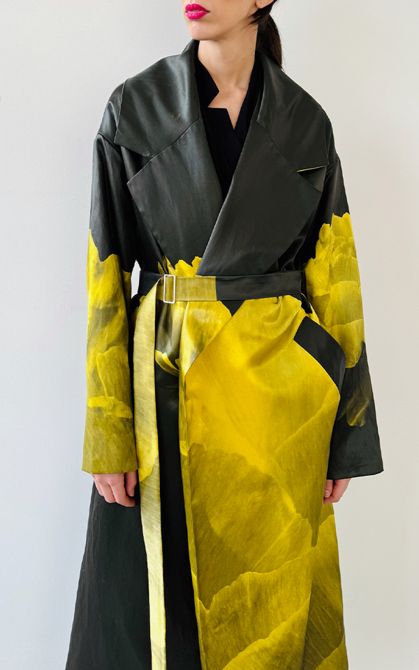 Yellow Peony Coat