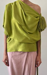 Asym Top - Lime Green
