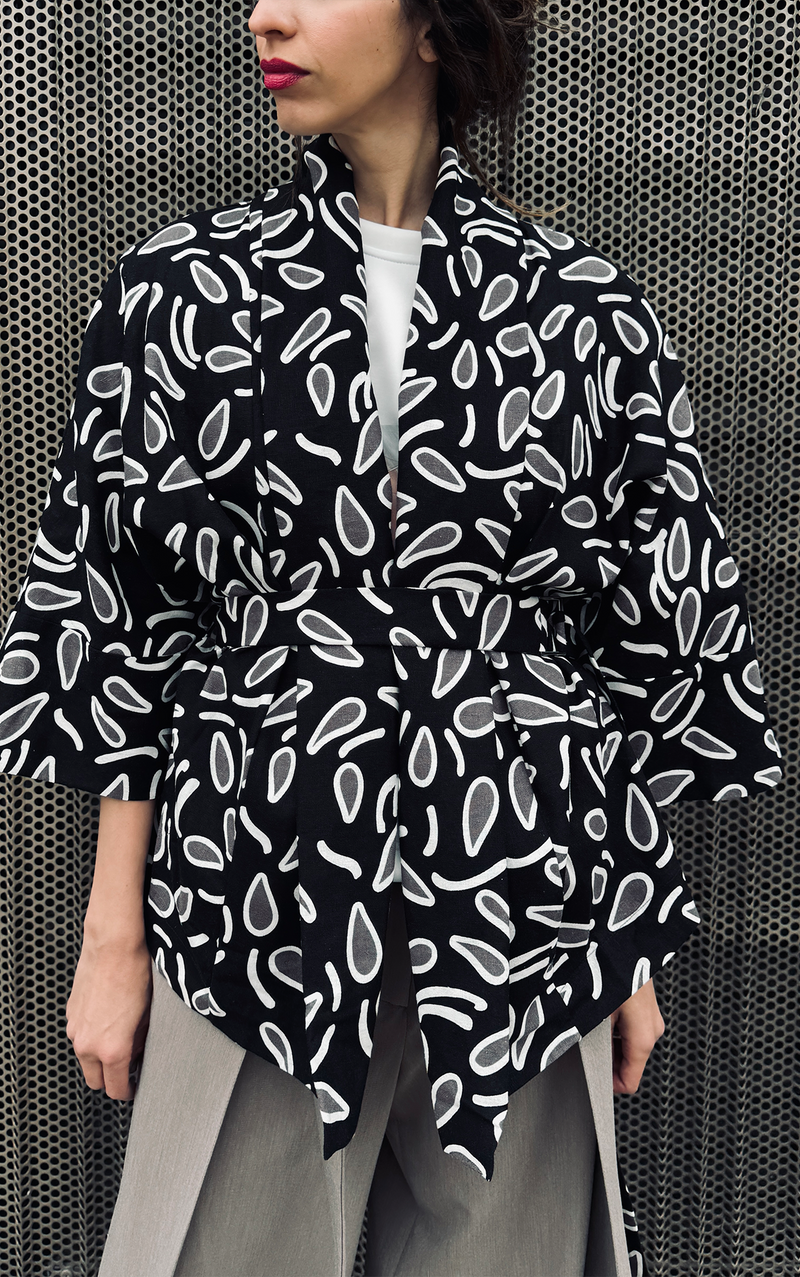 Lucid Dreams Linen Kimono