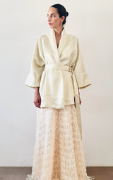 Kimono - Pearl White