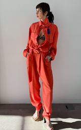 Military Jumpsuit - Orange
