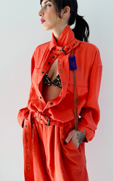 Military Jumpsuit - Orange