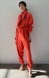 Military Jumpsuit - Orange