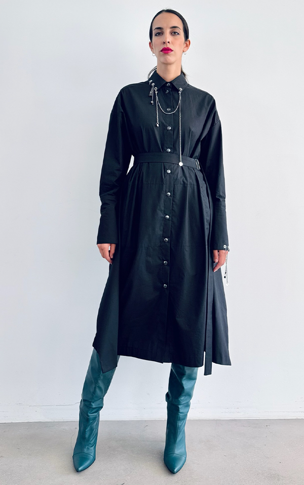 Shirt/ Dress - Black