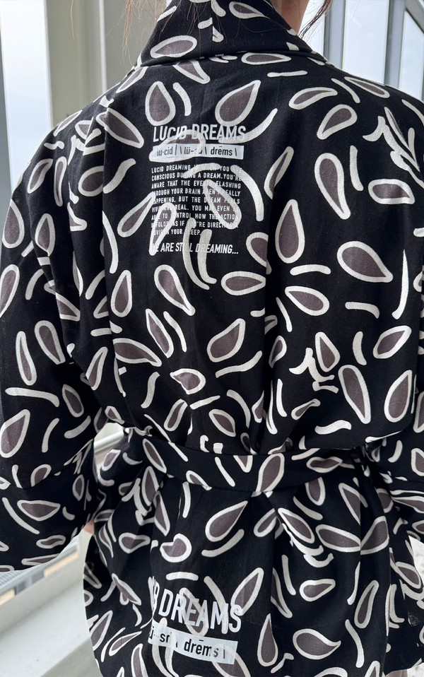 Lucid Dreams Linen Kimono