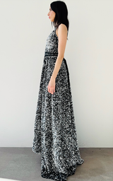 Sequin Dress - Dark Silver