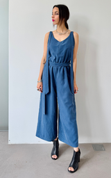 Summer Jumpsuit - Denim Blue