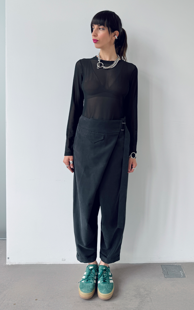 Mesh T-Shirt - Black