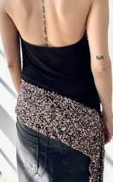 Sequin Top - Bronze