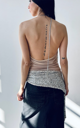 Sequin Top - Silver