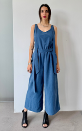 Summer Jumpsuit - Denim Blue