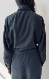 Asym Jumpsuit - Black