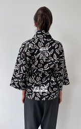 Lucid Dreams Linen Kimono - Black