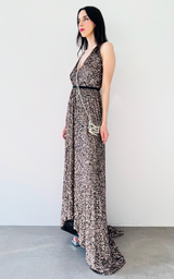 Sequin Dress - Bronze