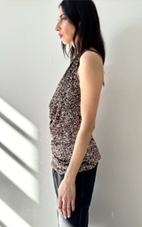 Sequin Top - Bronze