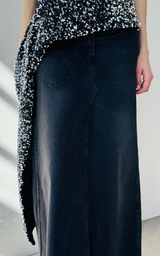 Sequin Top - Dark Silver