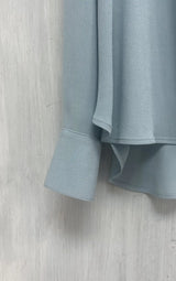 Belt/Collar Shirt - Light Blue