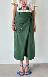 Thai with Metal Chain - Green