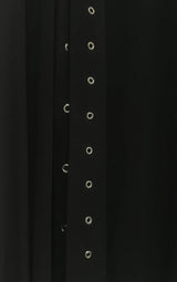 Belt/Collar Shirt - Black