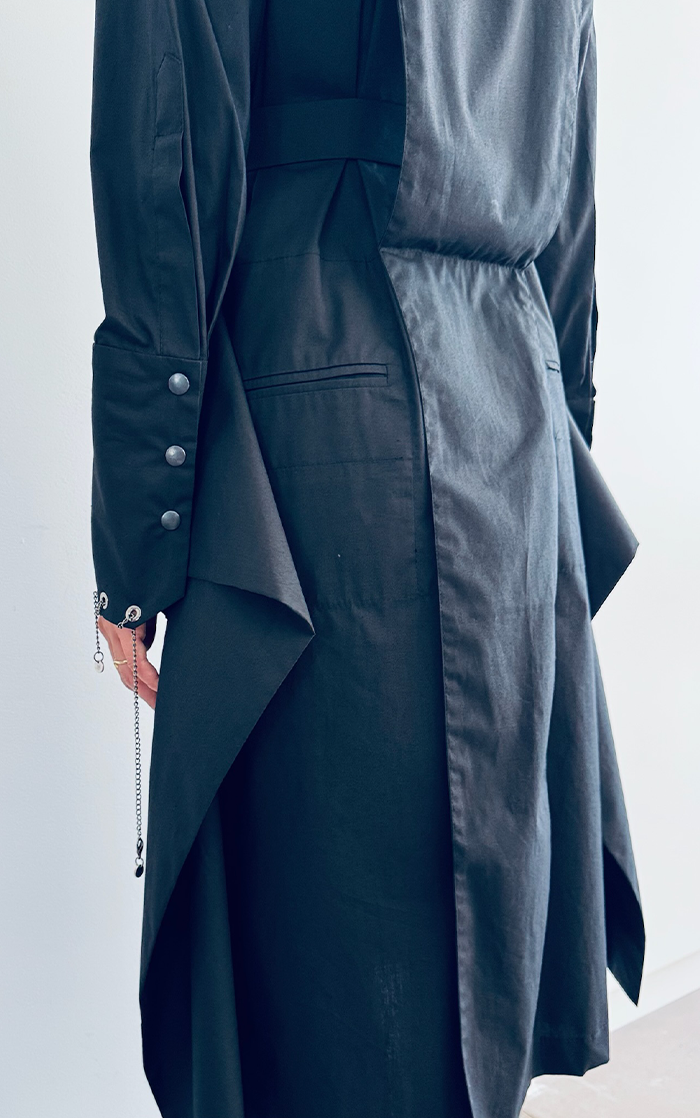 Shirt/ Dress - Black