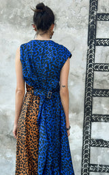 Wrap Leopard Dress
