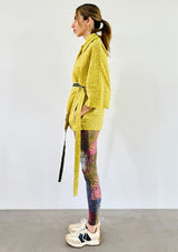 Leopard Kimono - Yellow