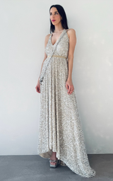 Sequin Dress - Silver