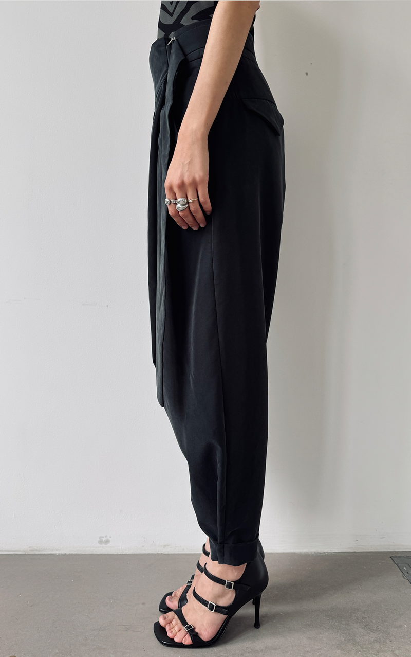 Wrap Pants - Black