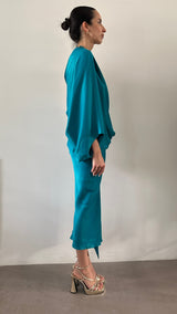 Asym Dress - Blue