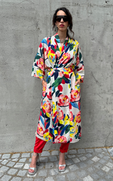 Flower Long Kimono