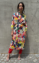 Flower Long Kimono