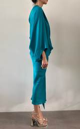 Asym Dress - Blue