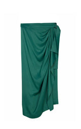 Asym Skirt - Green