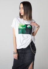 T-Shirt - Green Peony