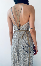 Sequin Dress - Silver