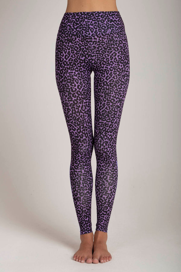Leopard Lavender Leggings
