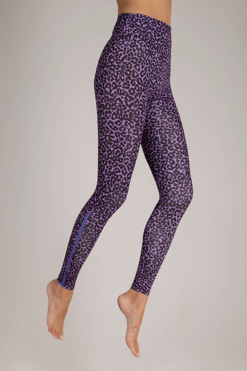 Leopard Lavender Leggings