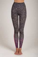 Leopard Mokka Pink Leggings