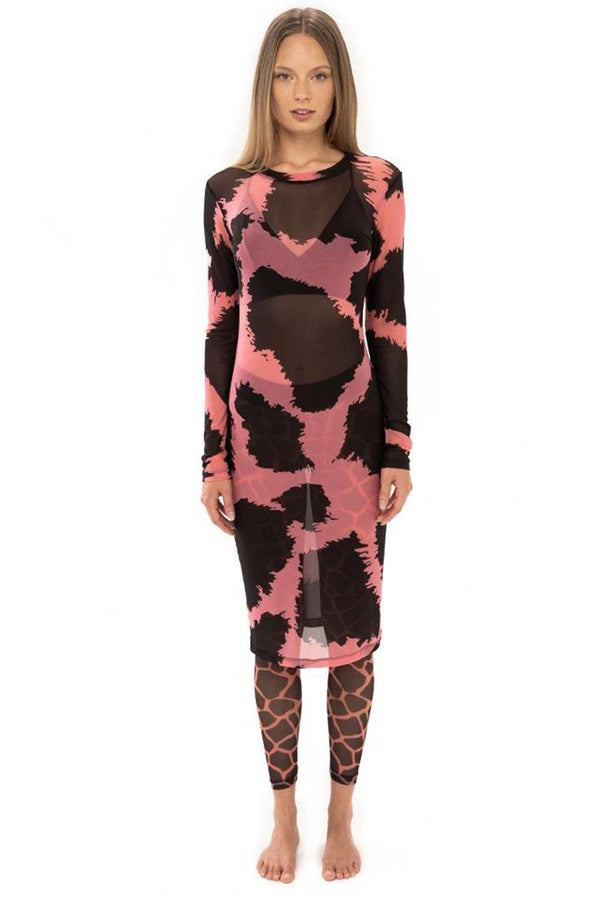 Giraffe Hot Candy Mesh Tunic - JSP Ready