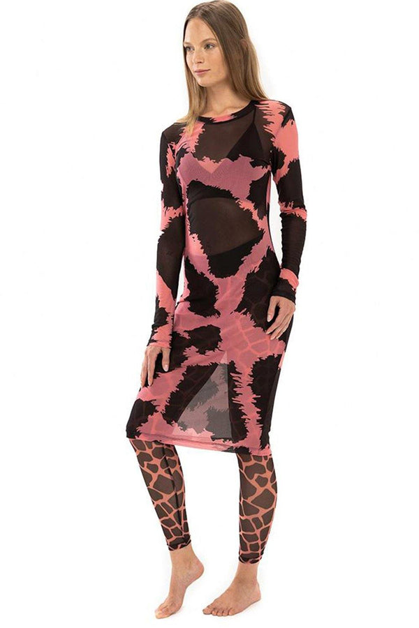 Giraffe Hot Candy Mesh Tunic - JSP Ready