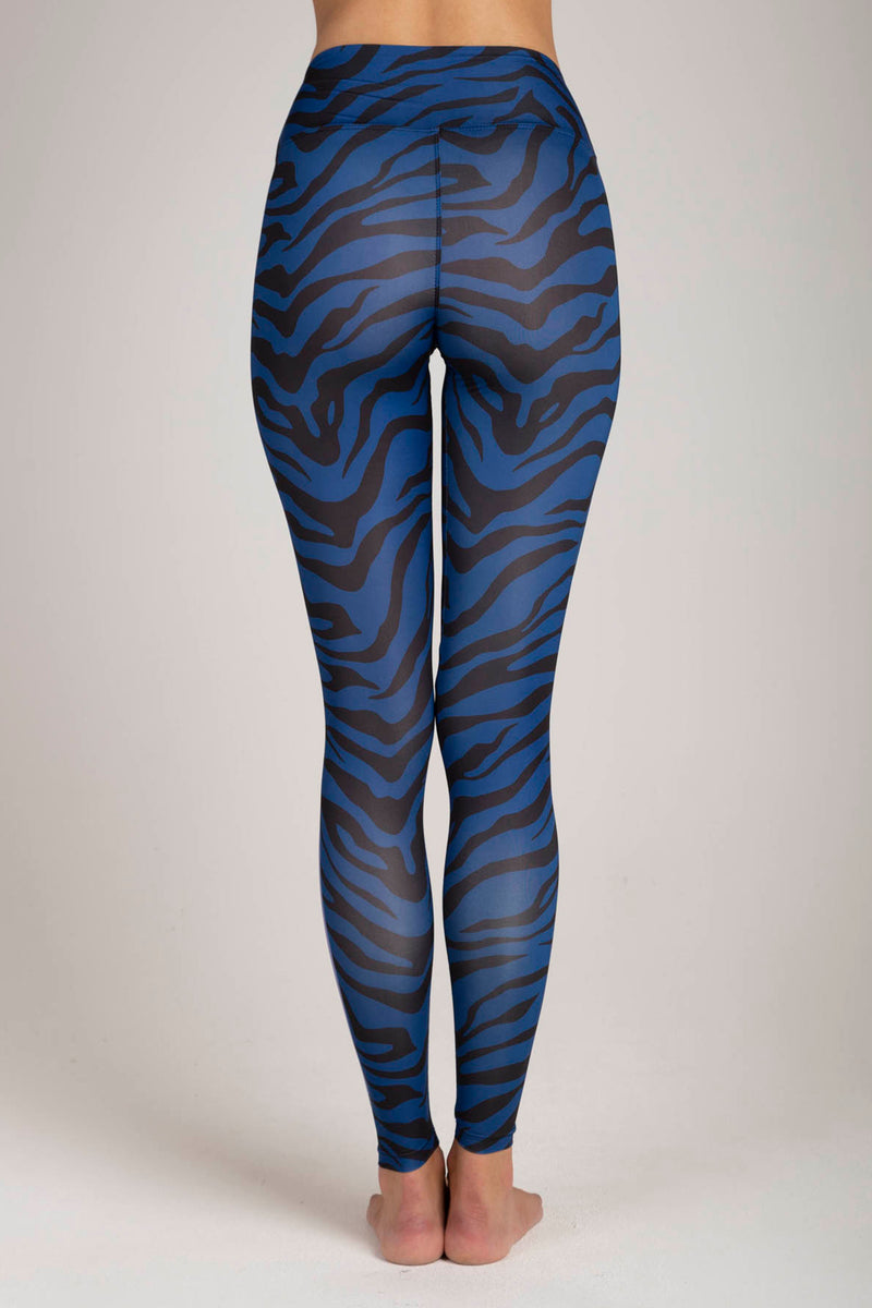 Zebra Denim Leggings