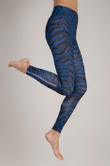 Zebra Denim Leggings