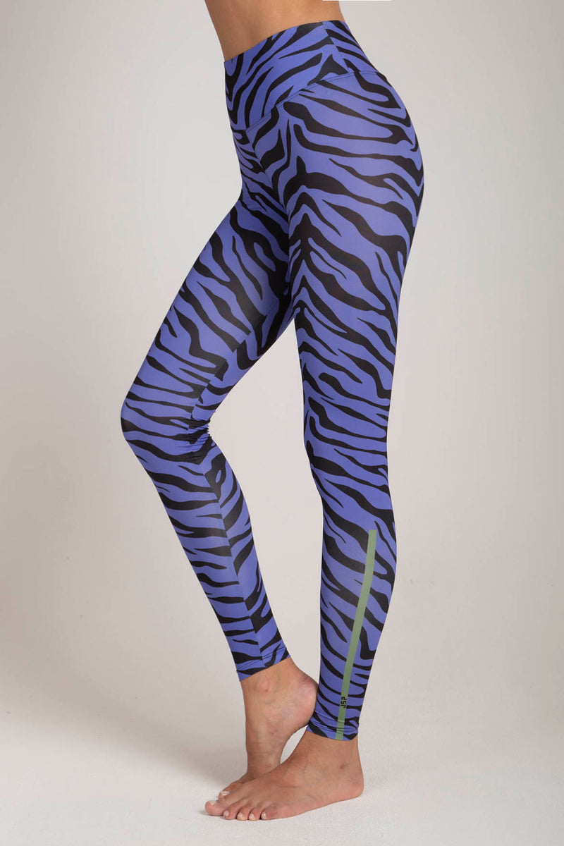 Zebra Lavender Leggings