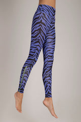 Zebra Lavender Leggings