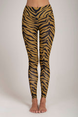 Zebra Mustard Leggings