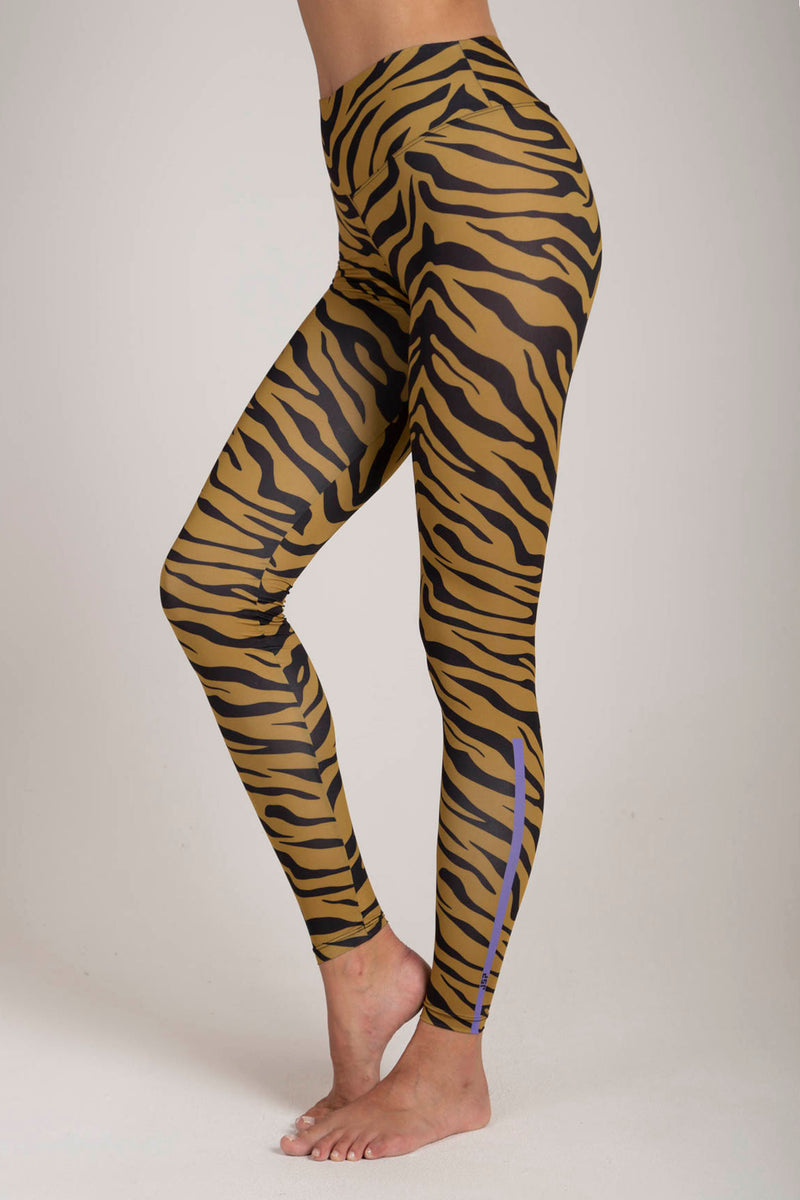 Zebra Mustard Leggings